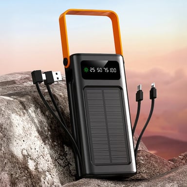 Batterie externe solaire 20000 mAh