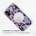 Selencia Coque arrière Vivid avec MagSafe pour Apple iPhone 16 - Moo'd Lavender Glow