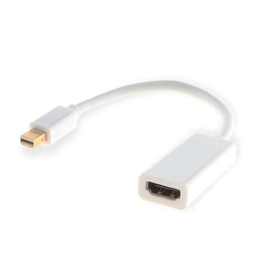 Savio CL-57 cavo video e adattatore 0,2 m Mini DisplayPort HDMI Tipo A (Standard) Bianco