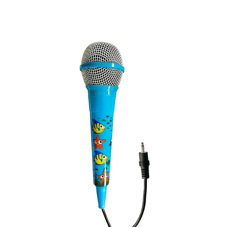 We Microphone filaire WeKids, en jack 3.5mm, longeur du câble 2.8m, modèle MER