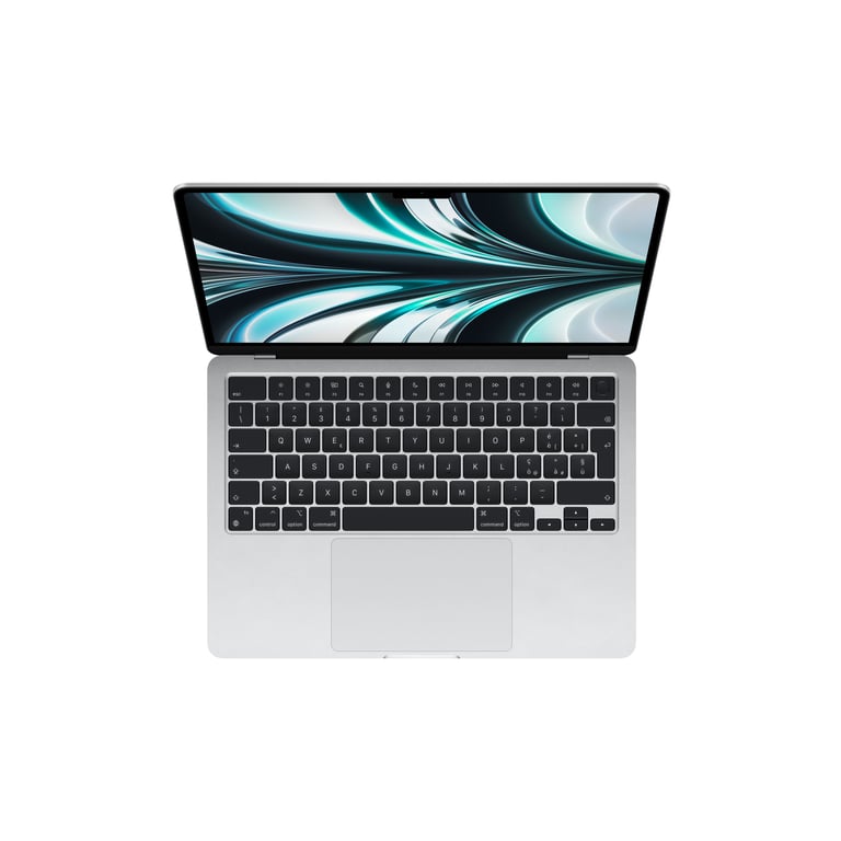 MacBook Air M2 (2022) 13.6', 3.5 GHz 256 Go 8 Go  Apple GPU 10, Argent - QWERTY - Italien
