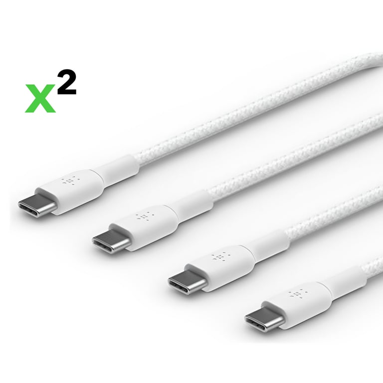 Belkin 2x câbles USB C vers USB C renforcés 1 - vue 9