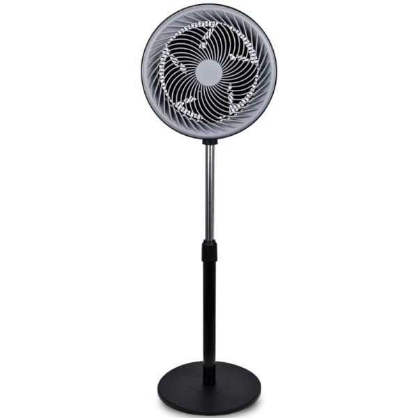 Ventilateur sur Pied Daewoo DW9004 30cm 3 Vitesses Hauteur Réglable 5 Pales - vue 2