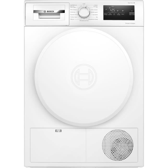 BOSCH Sèche linge 60 cm 8 kg condenseur avec pompe à chaleur WTH8300DFR - vue 7