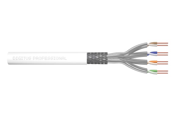 Digitus Cable de instalación CAT 7 S/FTP, 305 m, simplex, Dca-s1a, d0, a1