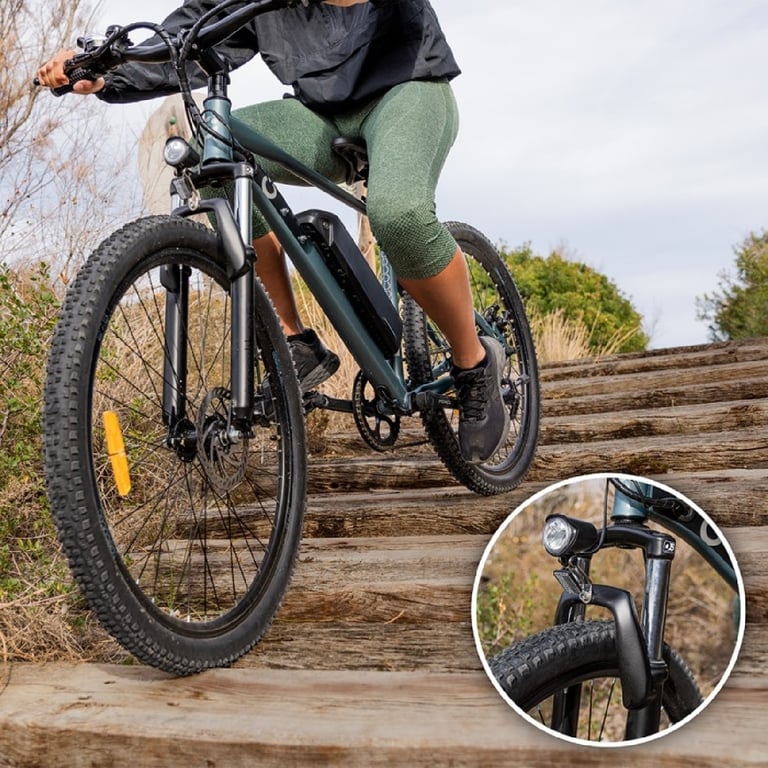 Vélo Électrique Cecotec e-Xplore – Autonomie 55 km, 21 Vitesses Shimano - vue 3