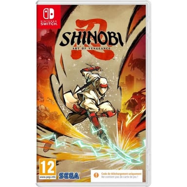 Shinobi : Art of Veneance - Jeu Nintendo Switch - Code in a Box