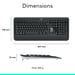 Logitech 920-008676 teclado Ratón incluido Universal RF inalámbrico AZERTY Francés Negro, Blanco