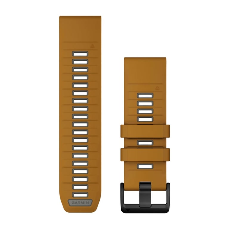 Bracelet QuickFit 26mm Garmin en silicone cuir métal Neuf - vue 3
