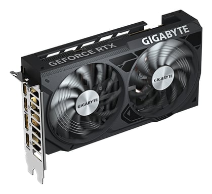 GIGABYTE GeForce RTX 5050 WINDFORCE OC V2 8G Tarjeta Gráfica - 8GB GDDR6, 128bit, PCI-E 5.0, 2572MHz Frecuencia del núcleo, 2 x DP, 2 x HDMI, NVIDIA DLSS 4, GV-N5050WF2OCV2-8GD
