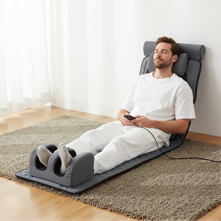 Matelas de massage BODYLIFE Chauffant Vibrations Tract Lumbar Nuca - vue 4