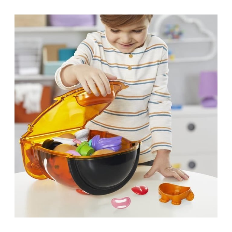 Potato Head Méga patate coffret avec 42 pieces dont une boîte de rangement, jouets préscolaires créatifs pour enfants, des 2 ans - Neuf