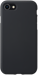 Funda antigolpes de gel de silicona suave para Apple iPhone 7/8, Negro satinado