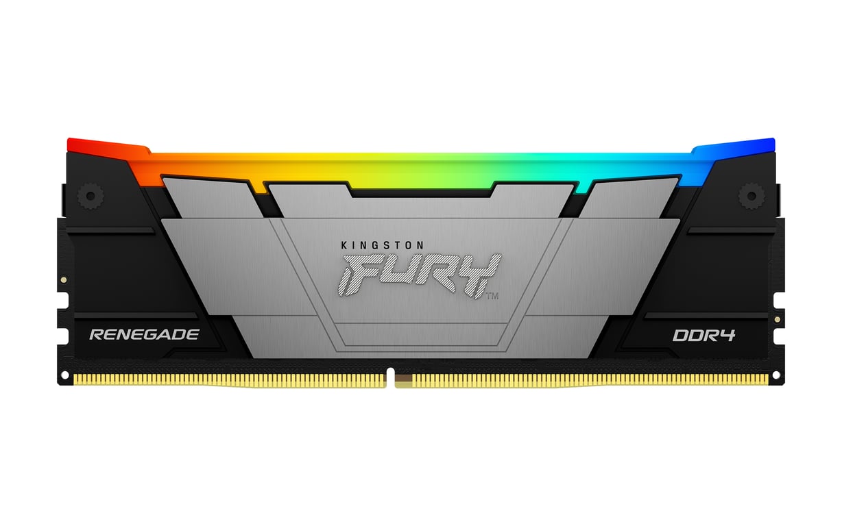 Kingston FURY Renegade RGB DDR4 kit : 4 x DIMM 288 broches 1800 MHz / PC4 28800 CL16 1.35 V mémoire sans tampon non ECC - vue 4