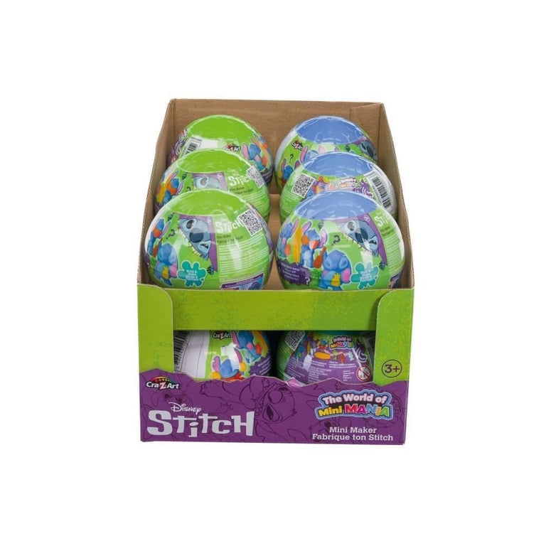 LEXIBOOK - Balle mini mania Stitch, figurines a modeler - Neuf
