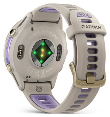 Forerunner 970 Montre GPS Beige Or Titane Soft Gold
