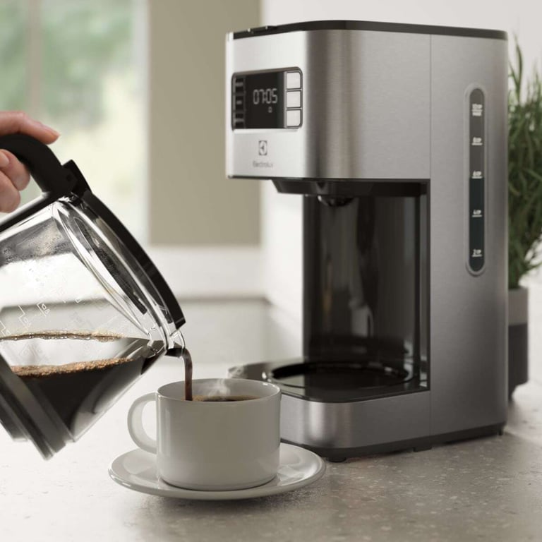 Cafetière Filtre Electrolux E5CM1-6ST – 10 Tasses, 1000W, Verseuse Isotherme - vue 4