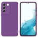 Coque pour Samsung Galaxy S22 en FLUID VIOLET MAT Housse de protection Étui en silicone TPU flexible