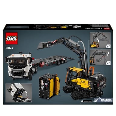 Camion Volvo FMX ed escavatore elettrico EC230 - Set LEGO® Technic 42175