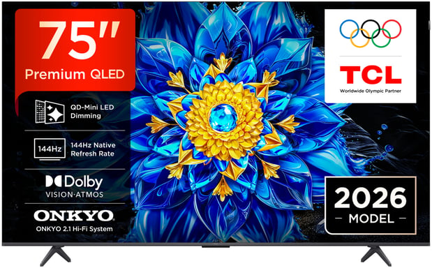TCL P8L 75P8L TV 190,5 cm (75'') 4K Ultra HD Smart TV Wifi Negro 450 cd/m²