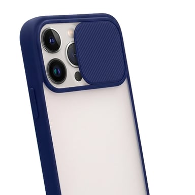 BIG BEN COVSLIDEIP1361PBL coque de protection pour téléphones portables 15,5 cm (6.1'') Housse Bleu, Transparent Apple (brand) iPhone 13 Pro