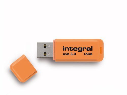 Integral INFD16GBNEONOR3.0 lecteur USB flash 16 Go USB Type-A 3.2 Gen 1 (3.1 Gen 1) Orange