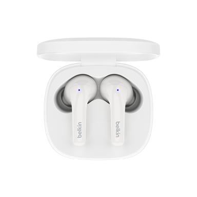 Belkin SoundForm Motion Casque True Wireless Stereo (TWS) Ecouteurs Appels/Musique/Sport/Au quotidien Bluetooth Blanc