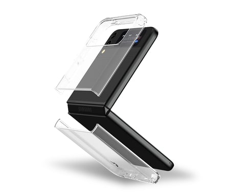 Cover Doppia Rinforzata per Samsung Galaxy Z Flip 3 DUO