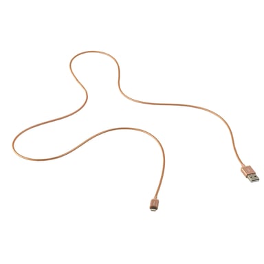 PNY USB A/Lightning 1.2 m 1,2 m Oro, Metálico