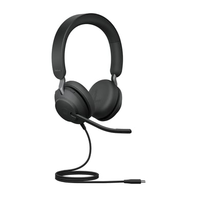 Jabra Evolve2 40 SE Auriculares Alámbrico Diadema Llamadas/Música USB Tipo C Negro