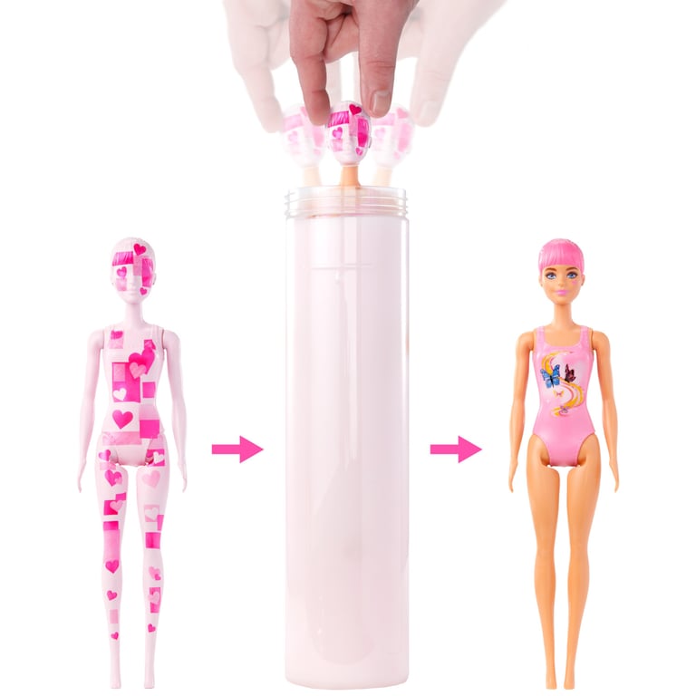 Barbie – Assortiment Poupée Barbie Color Reveal - Neuf