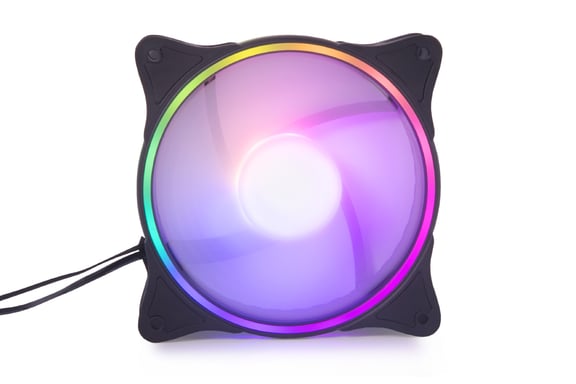 Alphacool Rise Aurora Boitier PC Ventilateur 12 cm Noir, Translucide 1 pièce(s)