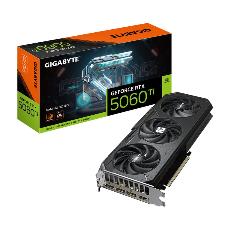Carte Graphique Gigabyte GeForce RTX 5060 Ti Gaming OC Neuf