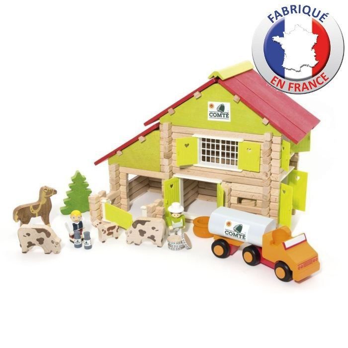 Construction en bois -  Ma Ferme en bois - 180 pcs - Neuf