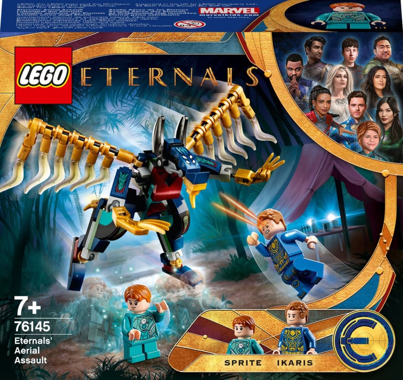 LEGO Marvel Super Heroes 'attaque aérienne des Éternels 76145 Neuf