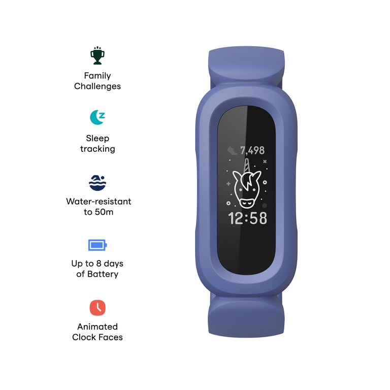 Pulsera conectada Fitbit Ace 3 - Azul y verde