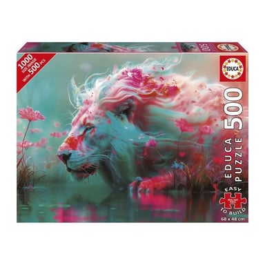 Puzzle - EDUCA - Flower King - 500 pezzi - Tema del paesaggio - Per adulti - Misto