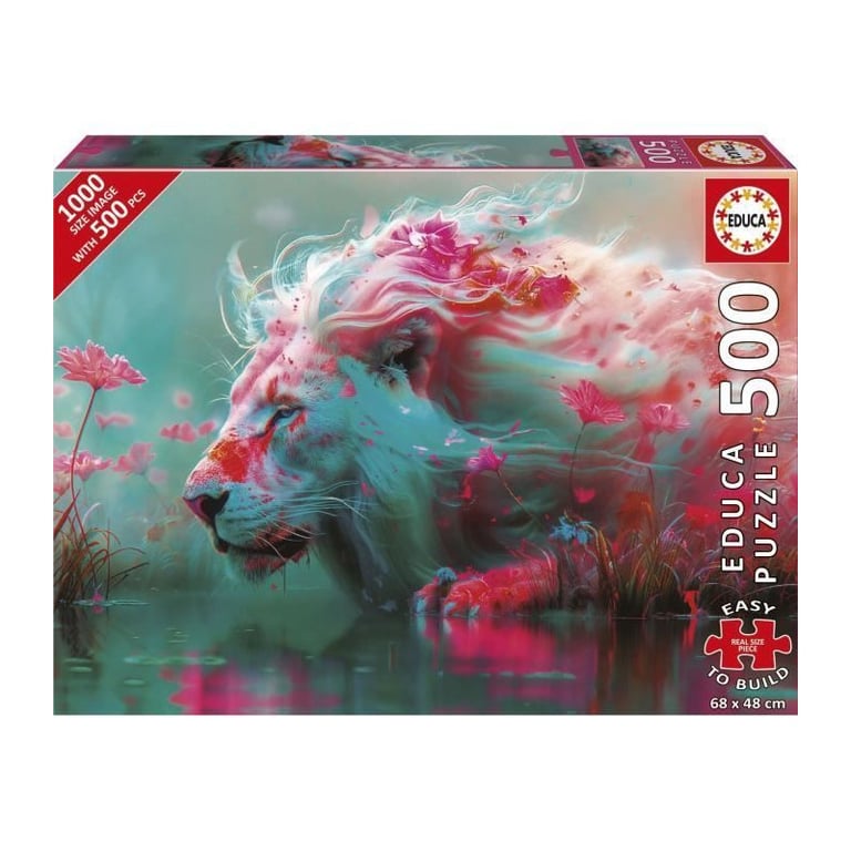 Puzzle EDUCA Roi des Fleurs 500 pièces Thème paysage Pour adultes Mixte - vue 6