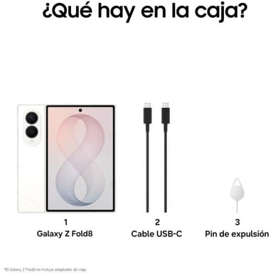 Galaxy Z Fold8 (5G) 512 GB, Blanco