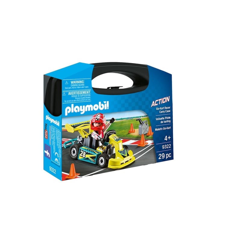 Valisette Pilote De Karting 9322 Playmobil La Boîte - vue 2