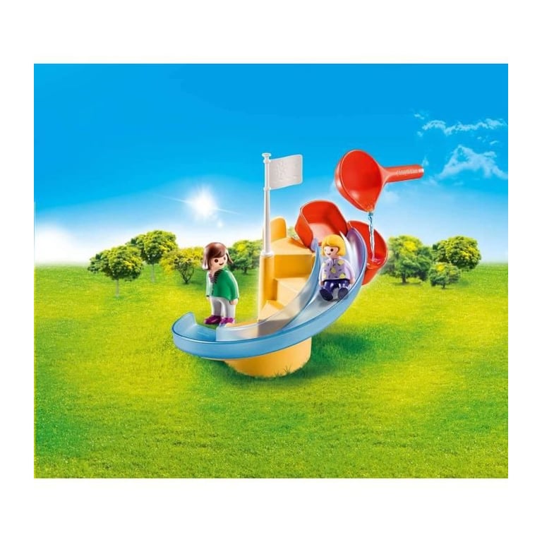 PLAYMOBIL 1.2.3 70270 Toboggan aquatique Neuf - vue 2