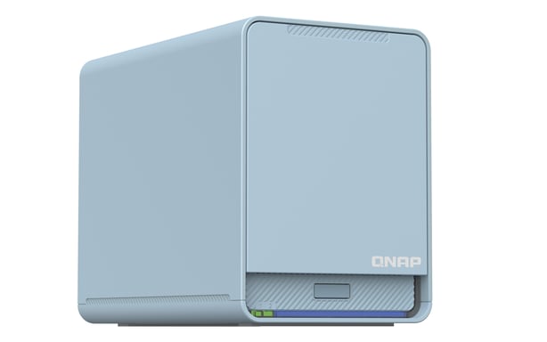 QNAP QMiroPlus-201W NAS Desktop Intel® Celeron® J4125 4Gb DDR4 0Tb QNAP Turbo System Blu