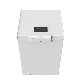 Congélateur coffre Whirlpool W3RHS98DW 98 L pose libre 4* Fast Freeze Blanc 39 dB Classe d'énergie D 14 kg/24h