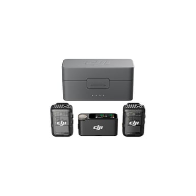 Accessoires pour drone Dji Mic 2 (2 émetteurs + 1 récepteur + boîtier de chargement)
