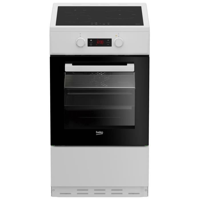 Cuisiniere induction BEKO FSM58301WC 3 feux 0 92 kwhcycle 50cm - vue 7