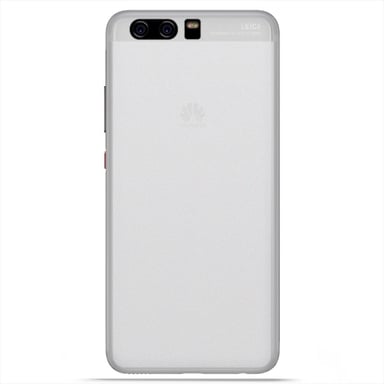 Coque silicone unie compatible Givré Blanc Huawei P10