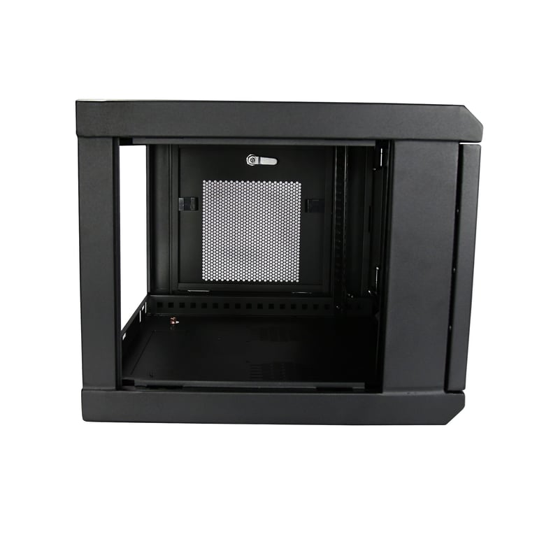StarTech.com Armoire Réseau Murale à 2 Montants 6U avec Étagère 1U Armoire Serveur Murale 19 à Charnières pour Équipement ITAVÉlectroniqueOrdinateur Armoire Rack Ventilée Flexible Neuf - vue 2