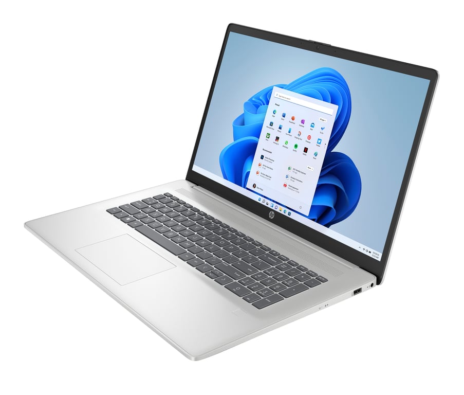 HP Laptop 17 cp3017nf 17.3 Ryzen 7 RAM SSD AZERTY - vue 7