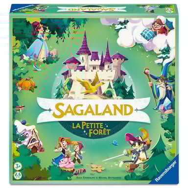 Jeu de mémoire Ravensburger Sagaland: La Petite Forêt 3+ 2-4 joueurs 15-20 min Multicolore
