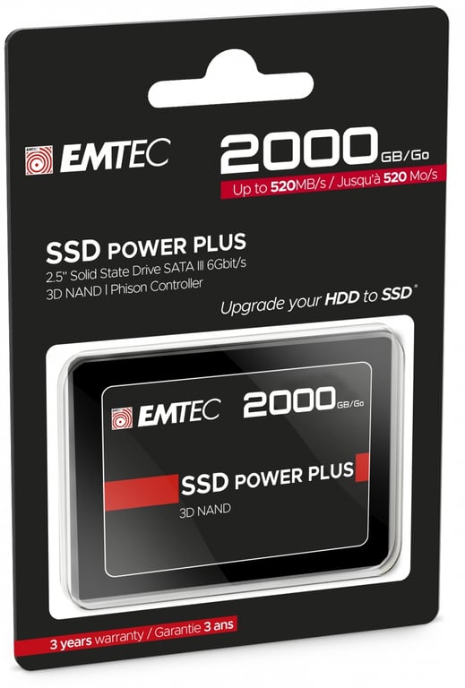 Emtec X150 2.5 Série ATA III 3D NAND Neuf - vue 2